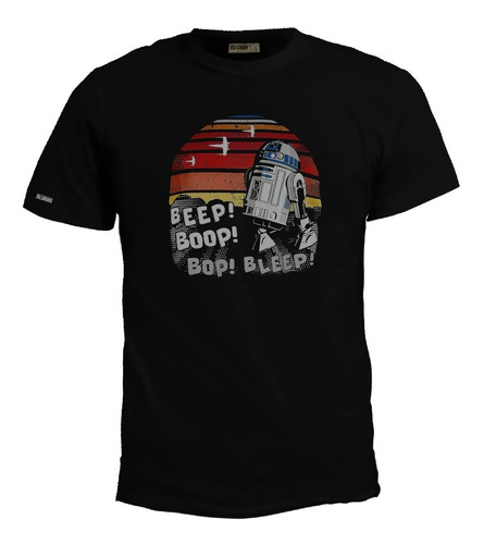 Camiseta Star Wars Robot Pelicula Bto