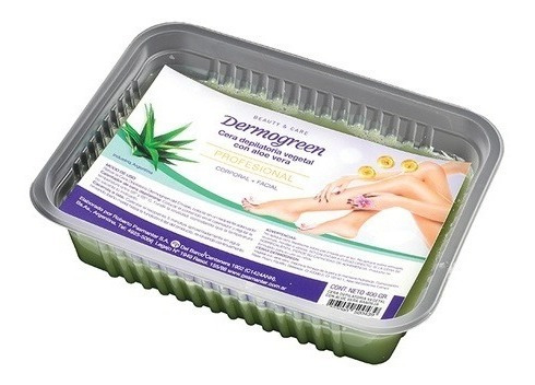 Imagen 4 de 8 de Cera Depilatoria Corporal + Facial C/ Aloe Vera Pote X 800g
