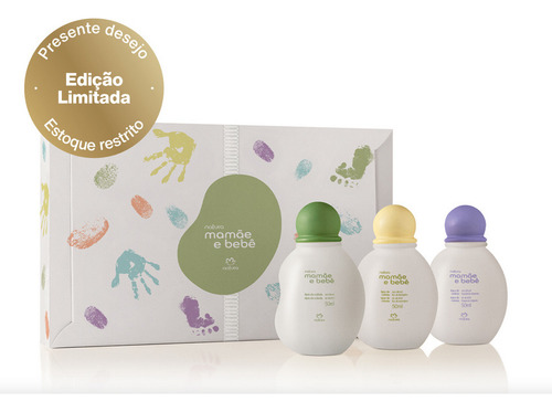 Presente Natura Mamãe E Bb Trio Colônia Miniaturas