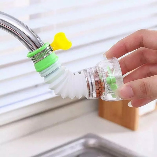 Regadera Para Grifo Plástico Flexible 360° Cocina Fregadero