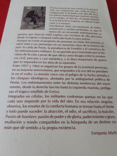 Marcelo Intili. Pasión De Hombres Ganadora Premio Municipa