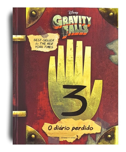 Livro - Gravity Falls  O Diário Perdido - Capa Dura