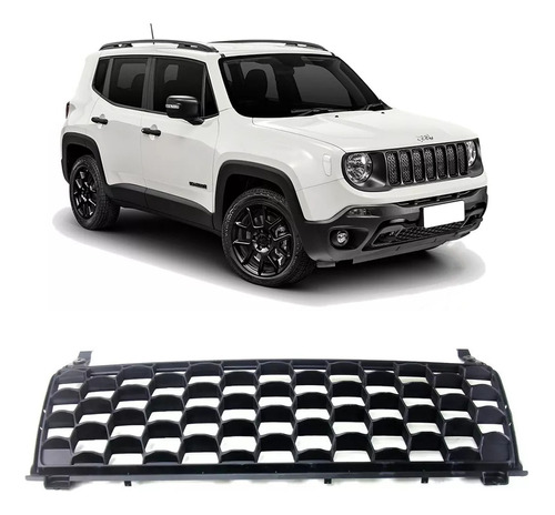 Grade Parachoque Dianteiro Jeep Renegade Diesel 2016 20