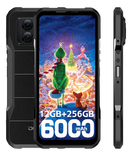 Doogee V20 Pro Robusto Smartphone Dual Sim 12gb + 256gb 6000mah Celular 4g Teléfono Móvil Black