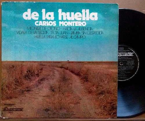 Carlos Montero - De La Huella - Lp Año 1972 Folklore