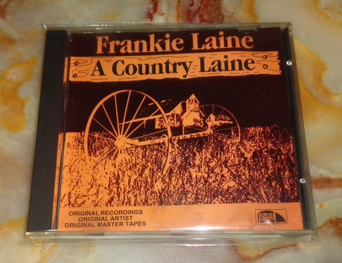 Frankie Laine  - A Country Laine - Cd Usa