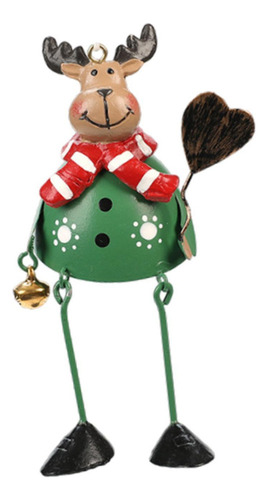 . 2 Adornos Navideños De Metal Para Árbol De Navidad,