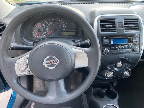 Imagen 10 de 15 de Nissan March Sense Tm2016 Azul