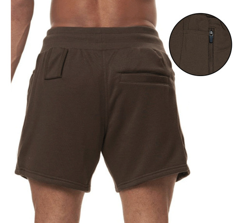 Pantalones Cortos Casuales De Algodón Asrv Para Hombre