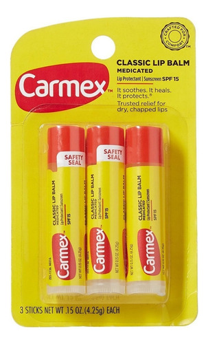 Manteiga Cacau Carmex Classic Lip Balm Spf 15