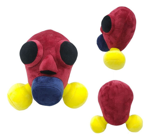 Poppy Playtime Gas Mask Muñeco Peluche Niños Juguete 17cm A