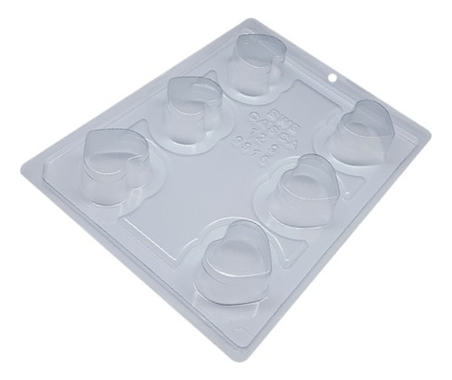 Kit 3 Forma Trufa Pequeno Coração 3 Partes C.9916 Bwb