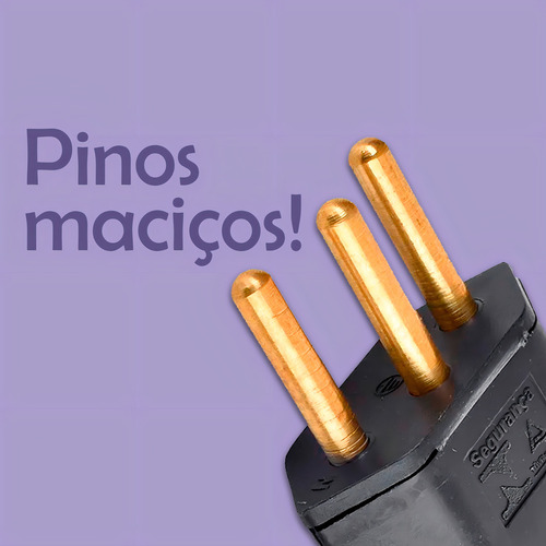 Kit 20 Plug Macho 20a 2p+t 90º 250v Ilumi Para Cabo Gigante Cor Preto