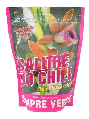 Salitre Do Chile 1kg Dosador - Sempre Verde Jardim