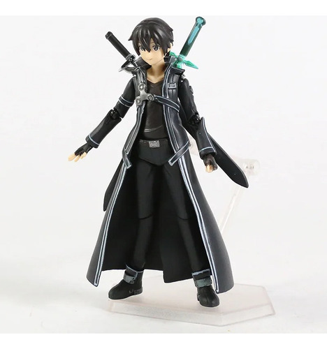 Figura De Acción De Pvc Figma 174 Sword Art Online Kirito