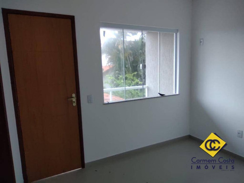 Oportunidade!! Apartamento Cobertura Em Frente A Praia De Costazul Próximo De Comércio No Bairro Costazul - Rio Das Ostras/ Rj. - Co0048