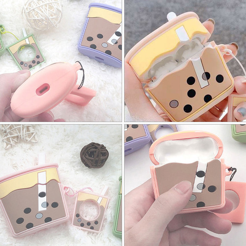 Funda Protectora De Silicona Creativa Para Auriculares
