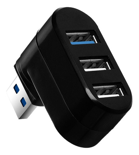 Hub Usb Hub Giratorio De 3 Puertos Usb 3.0 Usb 2.0 Giratorio