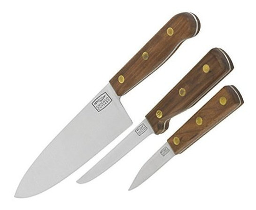 Set De Regalo De Cuchillos Chicago Cutlery Walnut Tradition 