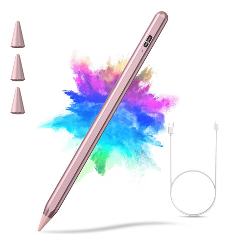 S Pen Para iPad Apple 10th/9th Gen iPad Pro 11 iPad Air Rosa