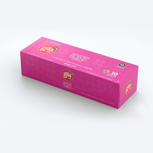 Cápsulas Café Gila Master Blend Espresso 10 Pza