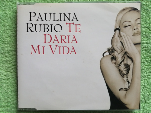 Eam Cd Maxi Single Paulina Rubio Te Daria Mi Vida 1995 Promo
