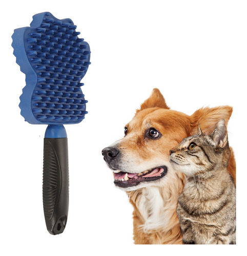 Cepillo Para Mascotas Para Bañar Perros, Champú Depilatorio