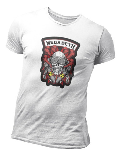 Playera De Megadeth Portada Hell And Heaven