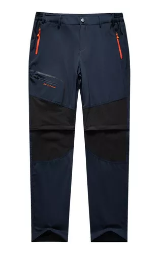 Pantalones de secado rápido para hombres Pantalones elásticos Color sólido  Hombre Secado rápido Transpirable Pierna recta Cintura media suelta