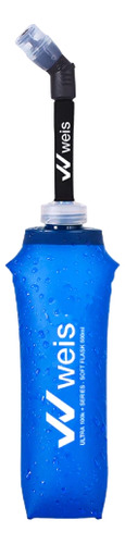 Botella Hidratacion Bombilla Integrada Soft Flask 500ml Weis Azul