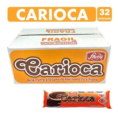 Galletas Carioca Fruna X32