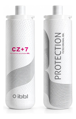 Filtro Refil Ibbl Protection Cz+7 Refil Girou Trocou Cor Branco Original Para Purificador Vivax Fr 600 Due E-due