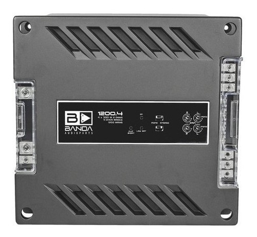 Modulo Banda 1200.4 D 1200 Rms 2ohms 4 Canais Bridge 4 Ohms