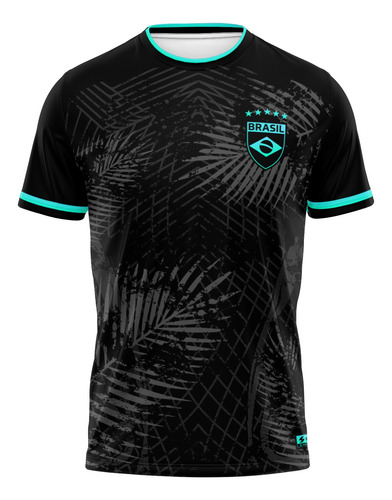 Camisa Infantil Time Brasil Personalizada Com Nome E Número