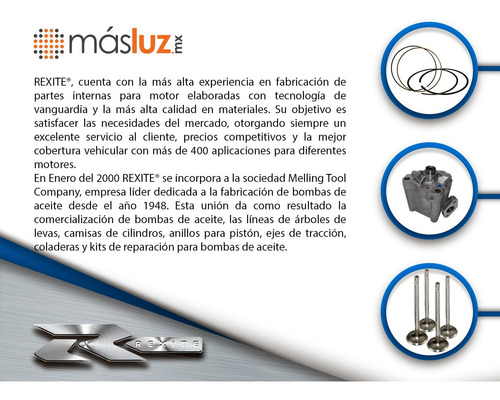 1-bomba Aceite Citroen C3 4 Cil 1.6l 05/10 Rexite