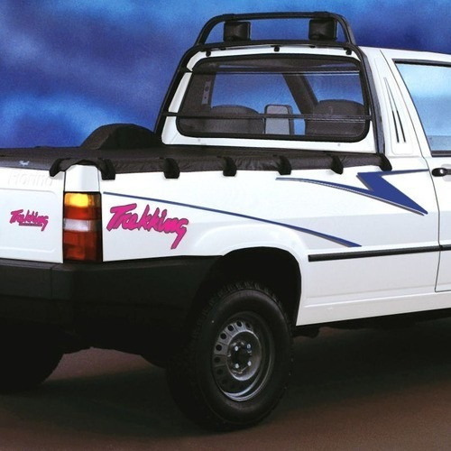 Imagem 2 de 5 de Kit Faixas Fiorino Trekking Pick-up 1996 Lx Adesivo Completo