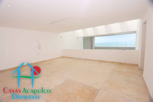 Imagen 15 de 29 de Cad Vidamar Ii A Ph 1. Sala A Doble Altura Con Terraza Y Vista Al Mar