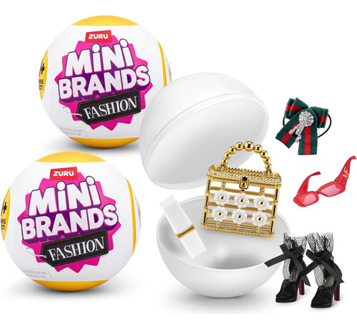 Mini Brands Toy 2 Esferas Mini Fashion 5 Sorpresas Serie 3