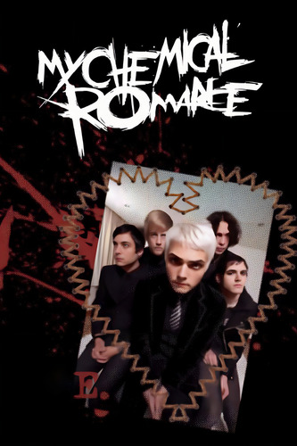 My Chemical Romance Notebook, De Blin, Benjamin. Editorial Independently Published, Tapa Pasta Blanda, Edición 1 En Inglés, 2021