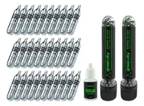 Comprar Kit 30 Co2 12g + 400 Esferas Aço 6mm C11 Airgun + Silicone