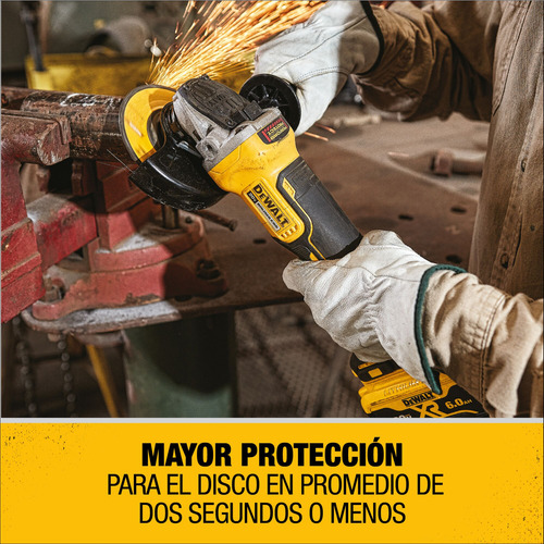 Kit Esmeril Angular 4-1/2 + 2 Baterías 20v+cargador Dewalt