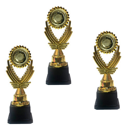 Terna 3 Copas Premios Trofeos Torneos Compentencia Deportiva