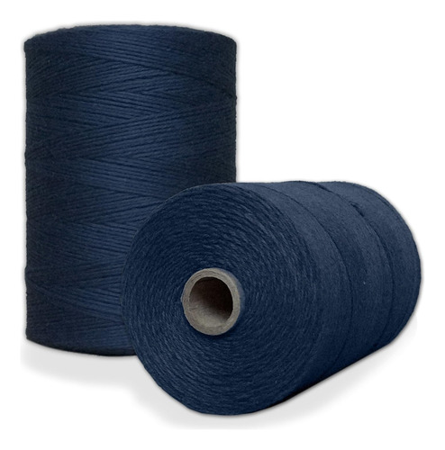 Hilo De Urdimbre Telar De Algodón 100% (azul Marino), ...