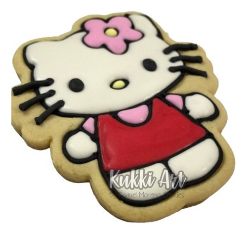Hello Kitty * 12 Galletas Decoradas Para Tu Fiesta Tematica
