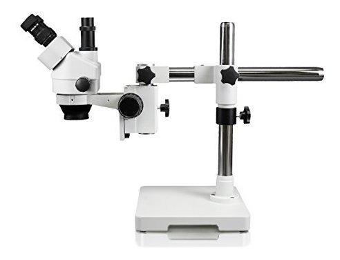 Vision Scientific Zoom Trinocular Microscopio Estéreo, 10 x 