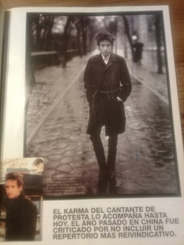 Revista 7 Días De Tpo. Arg. Bob Dylan Fotos Andy Cherniavsky (Usado)