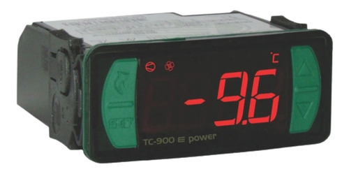 Controlador Refrig. Degelo Full Gauge Tc-900 Powe 115/230vca