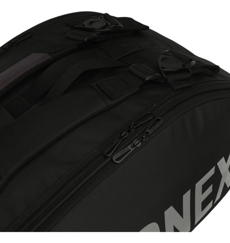 Bolso Raquetero Yonex Pro X 6 Raquetas de Tenis Negro Ba92426