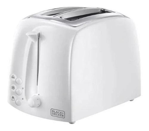 Tostadora Black + Decker Tr21640 2 Rebanadas Ranuras Anchas