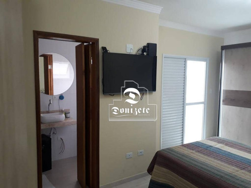 Cobertura À Venda, 195 M² Por R$ 584.000,00 - Vila Homero Thon - Santo André/sp - Co11232